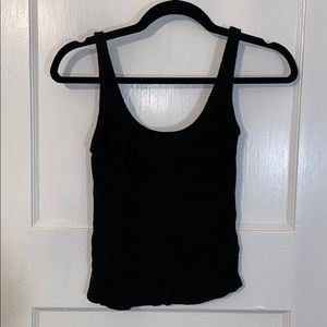 Ribbed cotton brandy melville tank